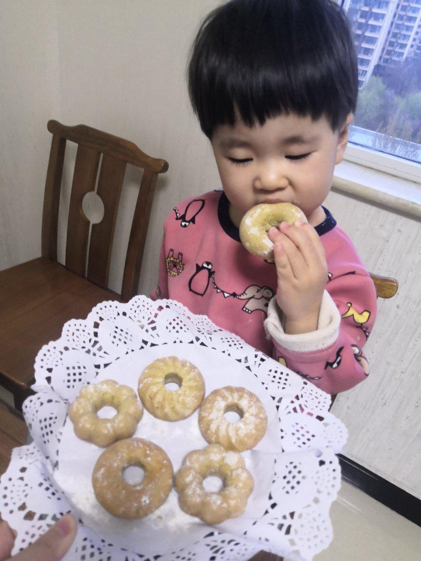 非油炸，烤箱版甜甜圈