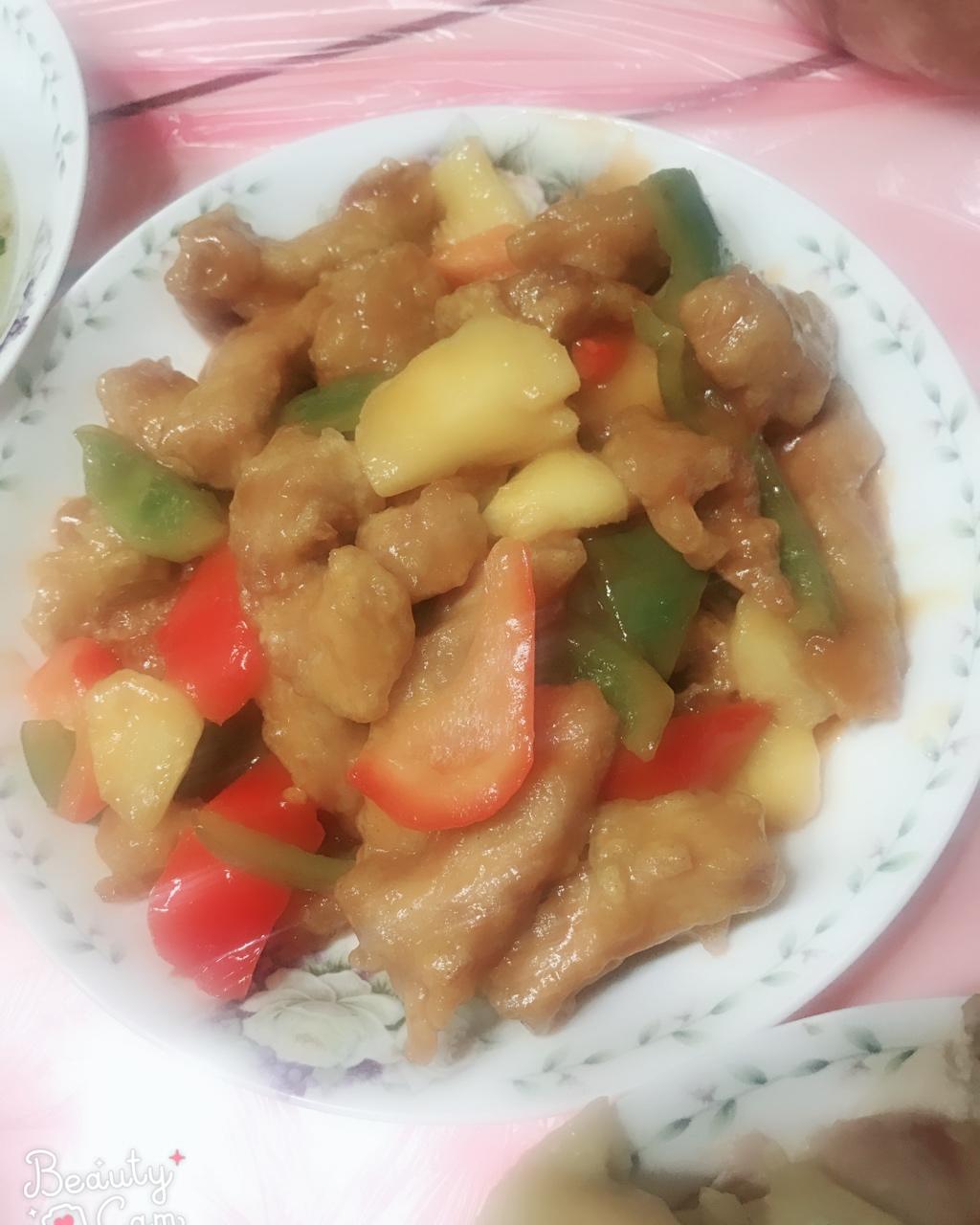 菠萝咕噜肉