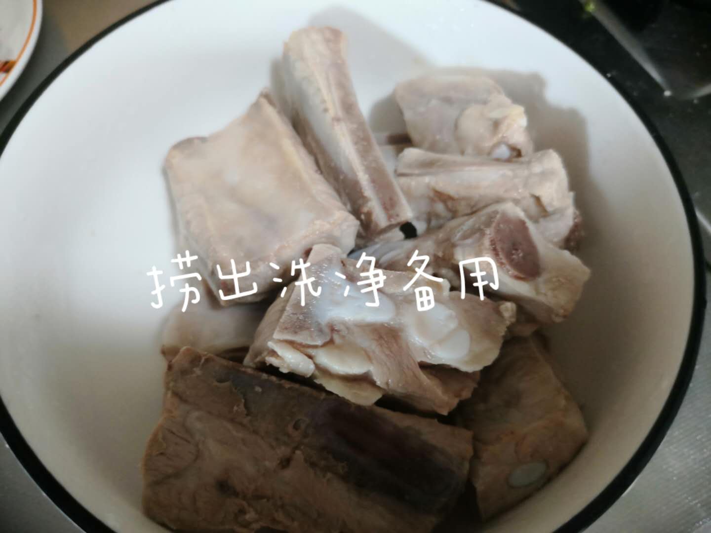 土豆烧排骨（无大料版本）的做法 步骤3