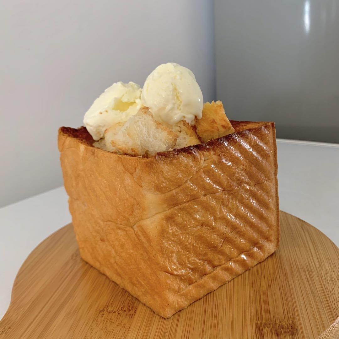 393116173做的蜂蜜冰激凌厚多士面包诱惑