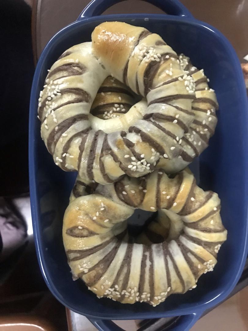 超详细的豆沙面包🍞