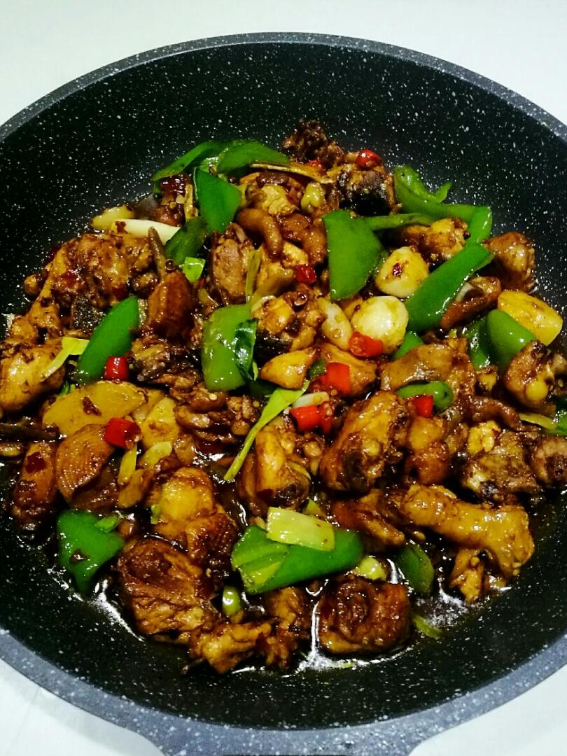 青椒童子鸡