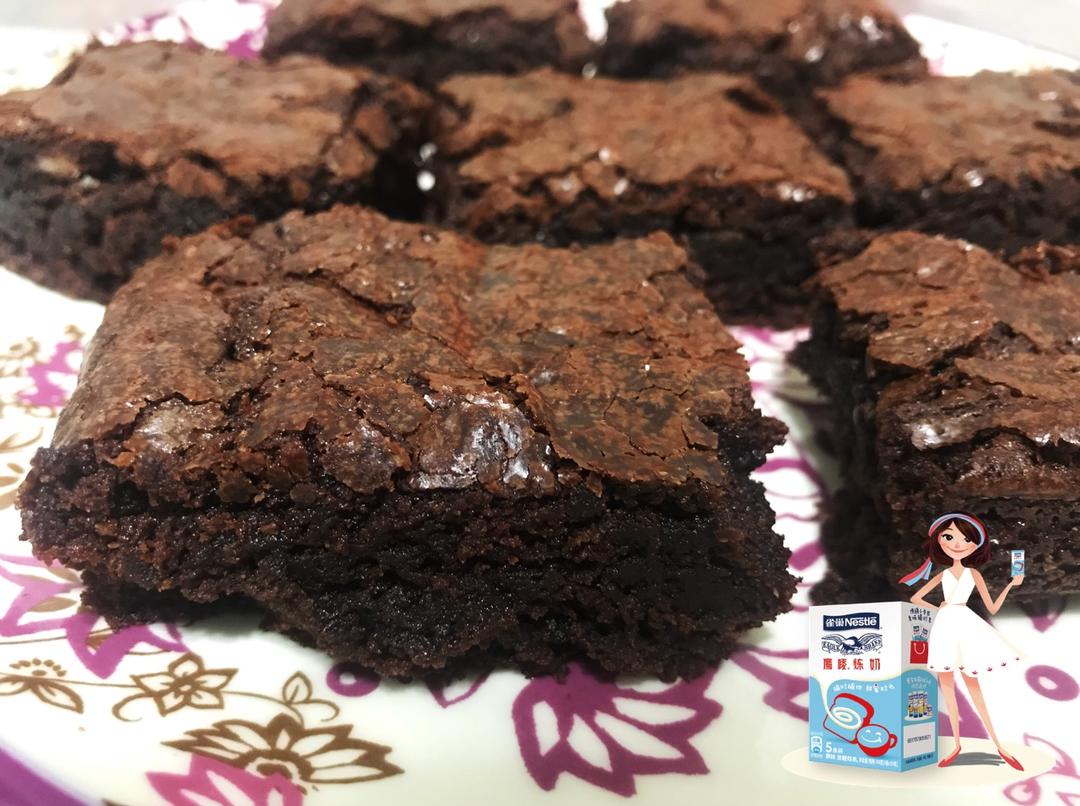 美式经典配方：巧克力布朗尼（The Perfect Brownies)