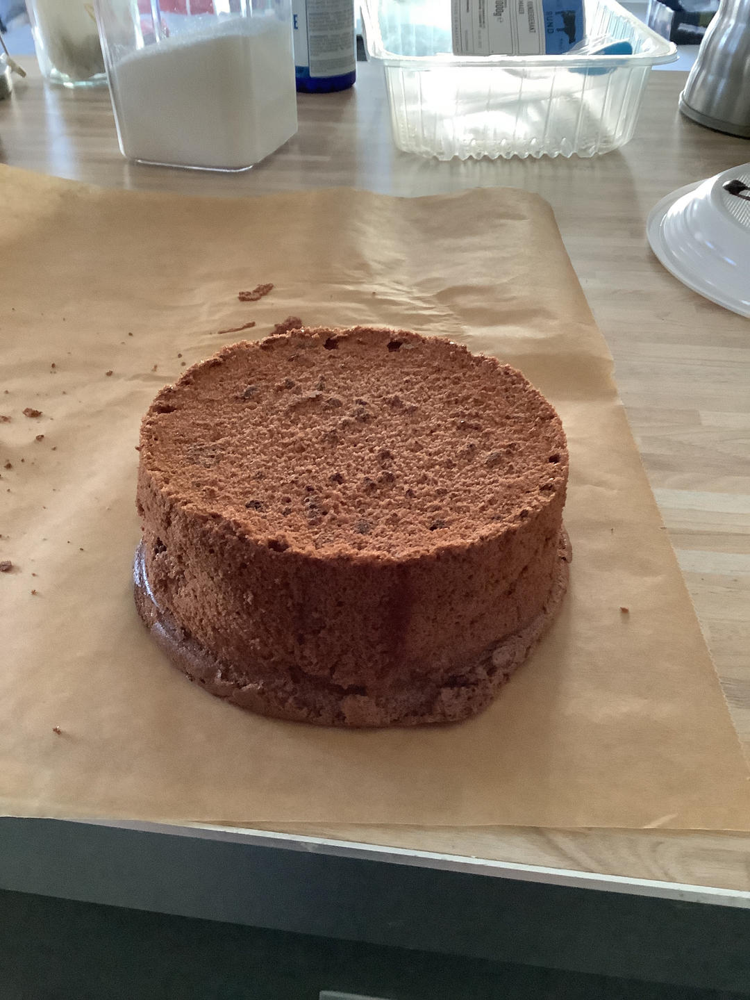 超柔软6寸戚风蛋糕(附8寸配方)零失败 超详细‼️含操作视频