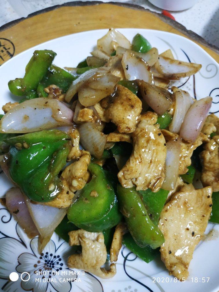 黑椒鸡片