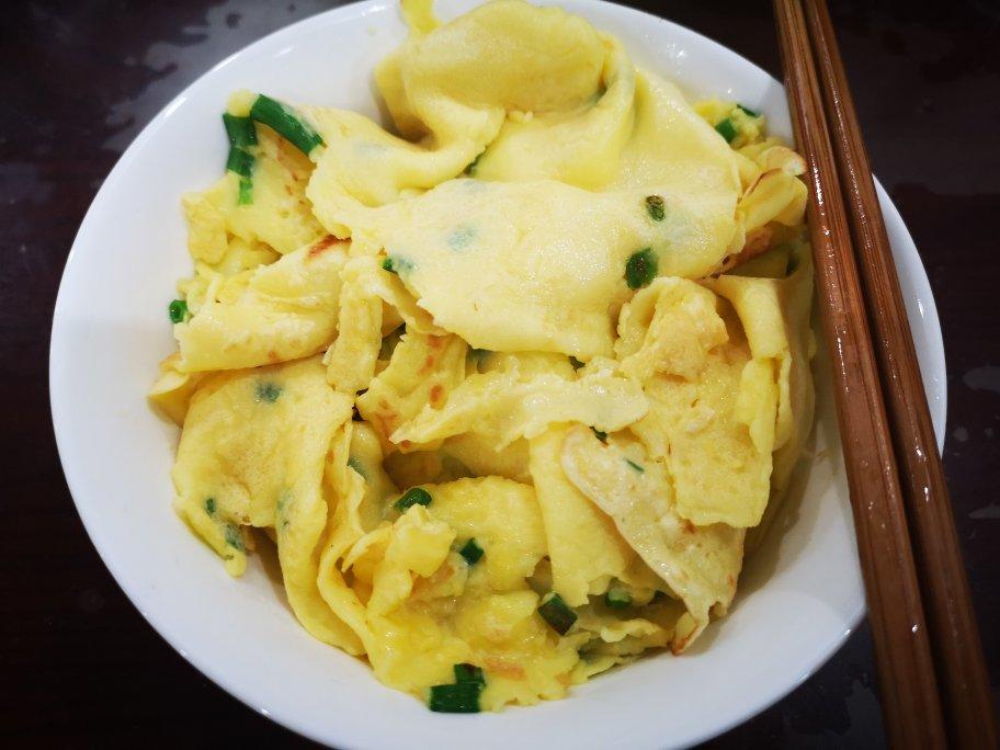 葱花鸡蛋饼