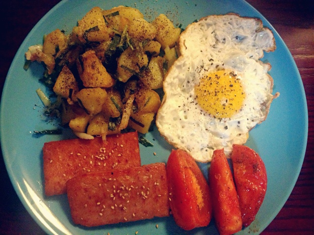 美味的Brunch 早午餐。