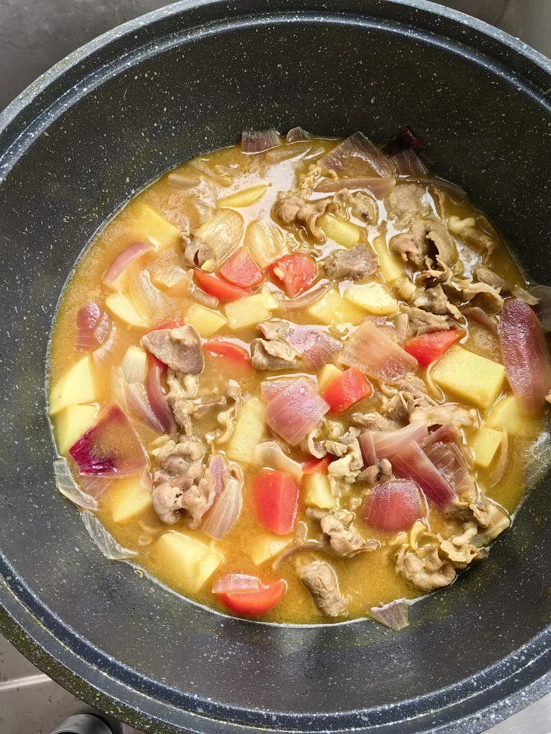 咖喱牛肉土豆