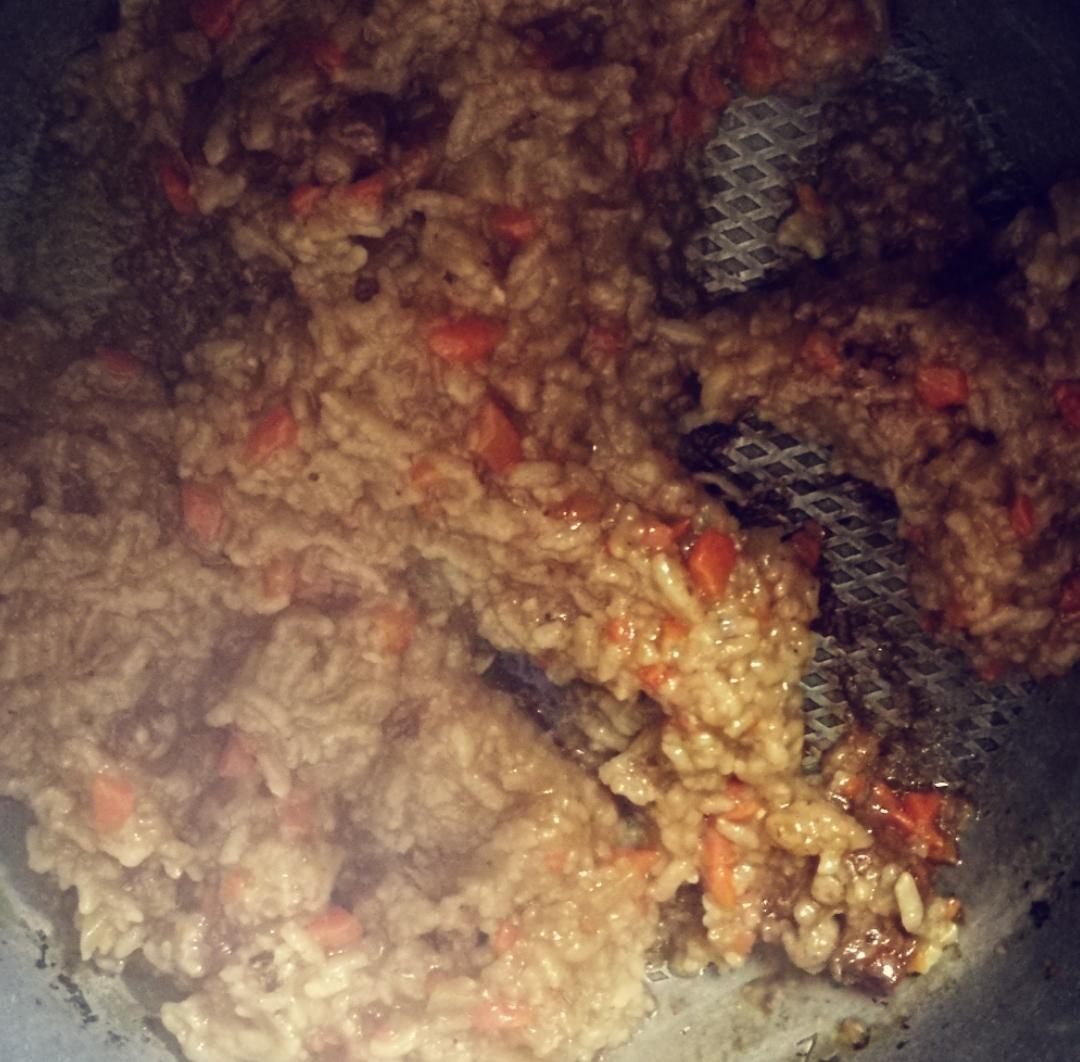 喷香排骨焖饭（爆好吃）