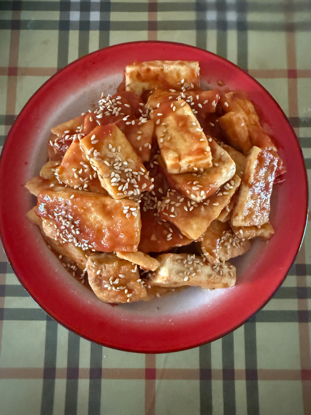 西红柿烧豆腐