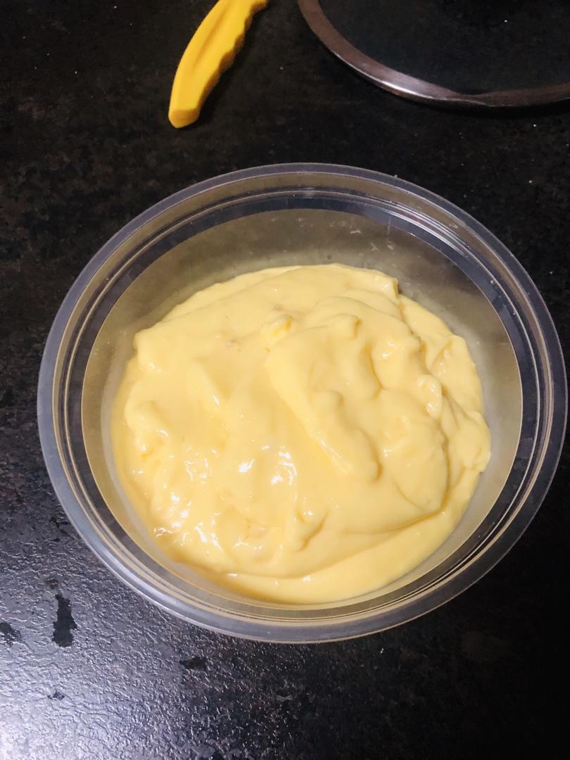 超好吃万用卡仕达酱(无黄油)