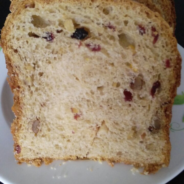 超级好吃的原味面包（面包机版）