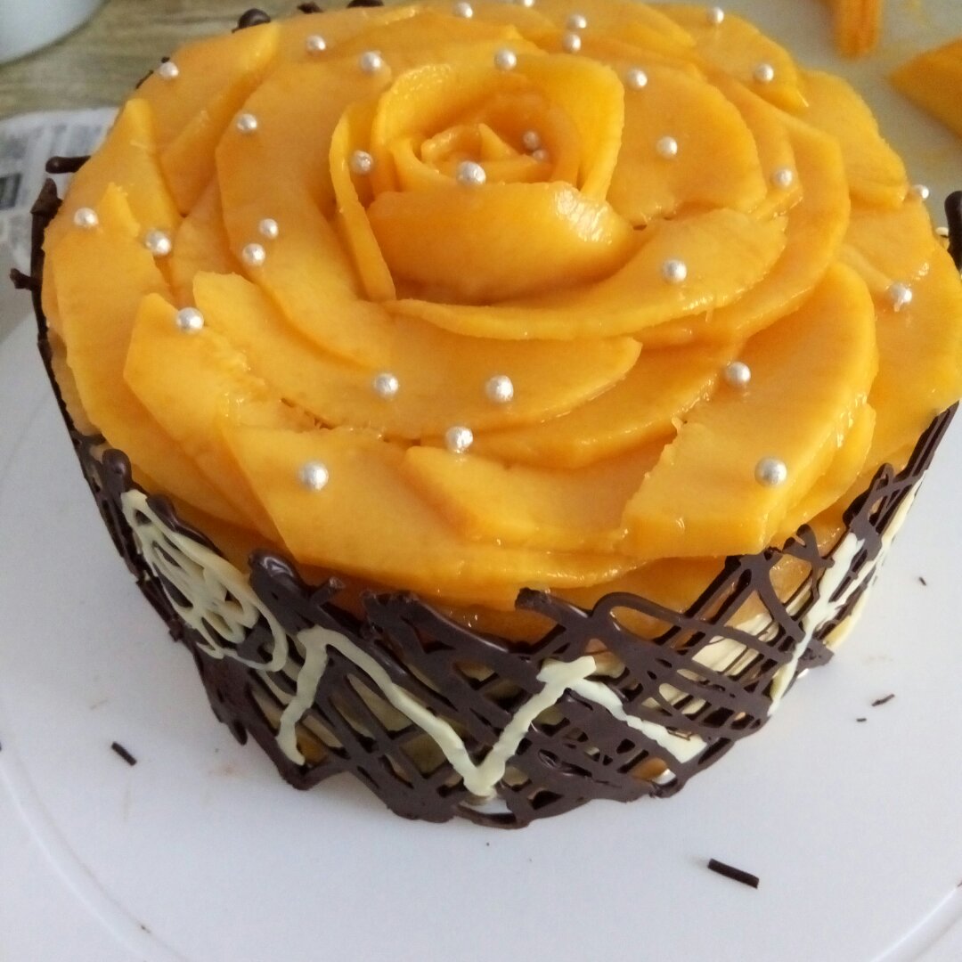 《Tinrry下午茶》教你做芒果流心慕斯（6寸配方）