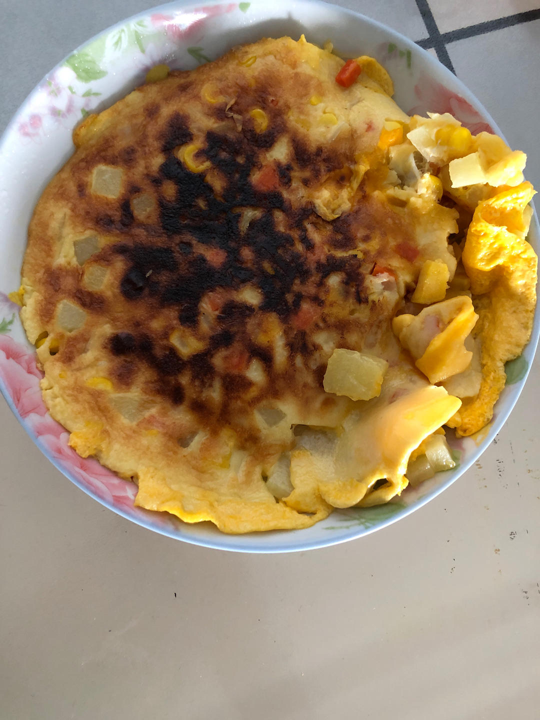 土豆地瓜洋葱胡萝卜鸡蛋饼