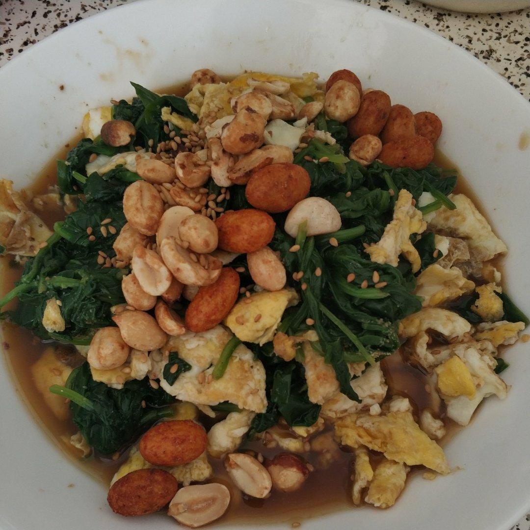 健康低脂凉拌菜—菠菜可以这样吃