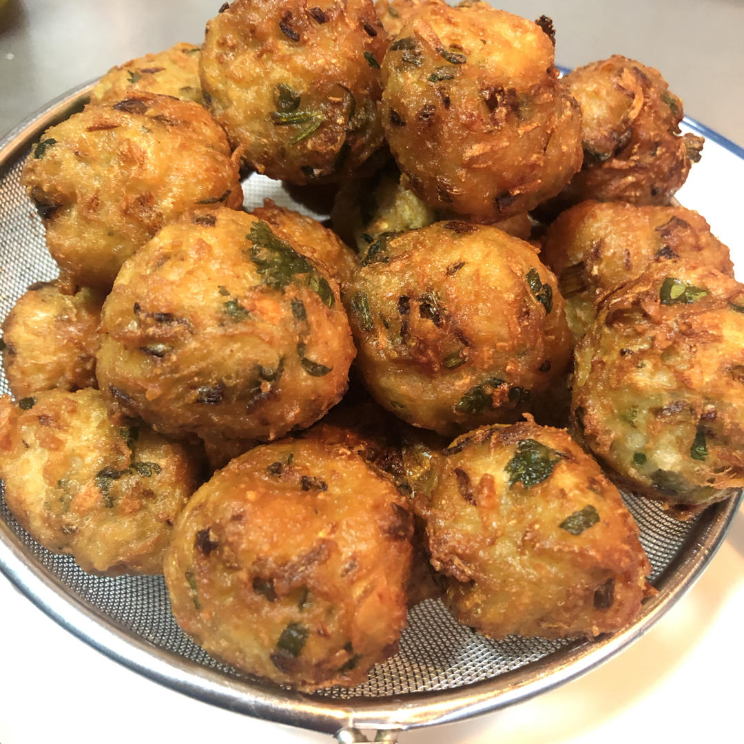 外公的炸藕圆（炸藕丸子）