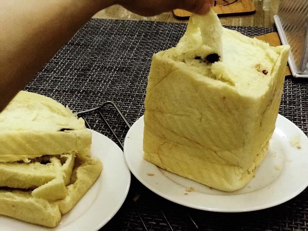 超软拉丝牛奶吐司🍞一次发酵