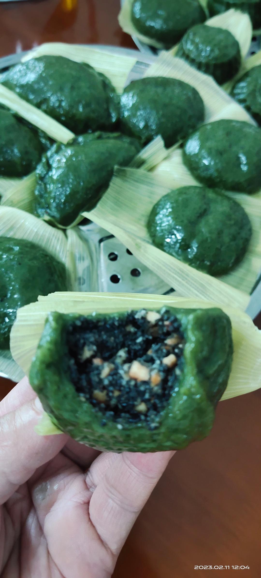 好好吃的艾草艾叶艾糍艾粑粑
