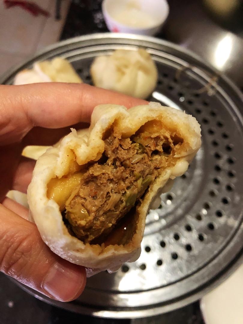 猪肉大葱包子
