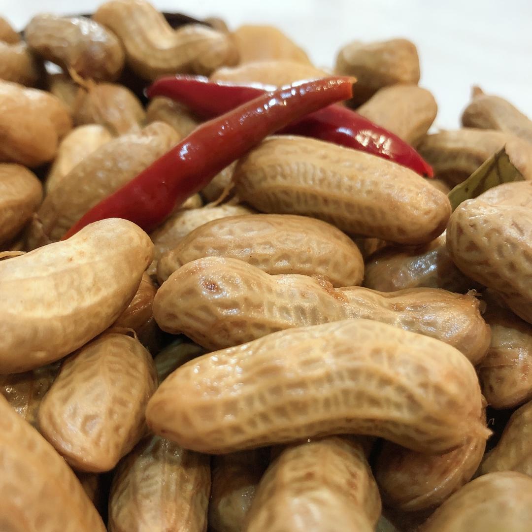 五香卤煮花生