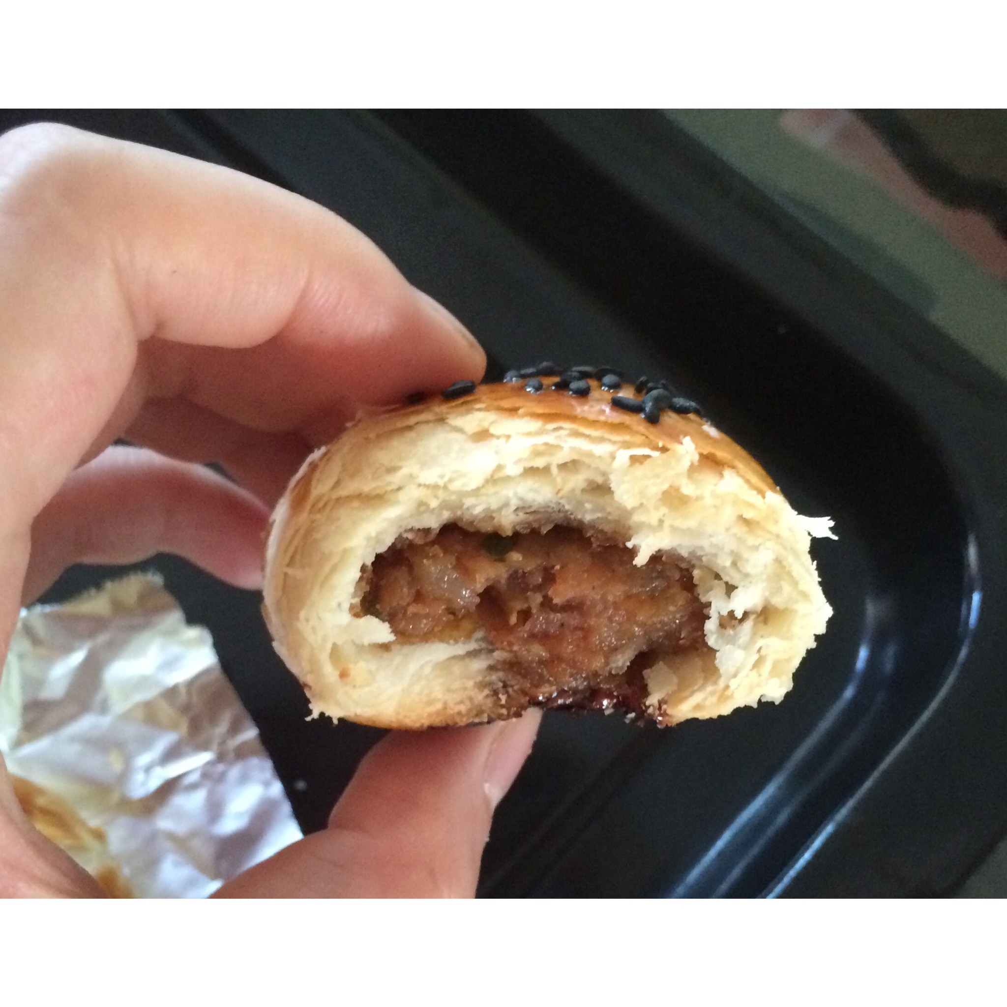 泳式鲜肉榨菜月饼