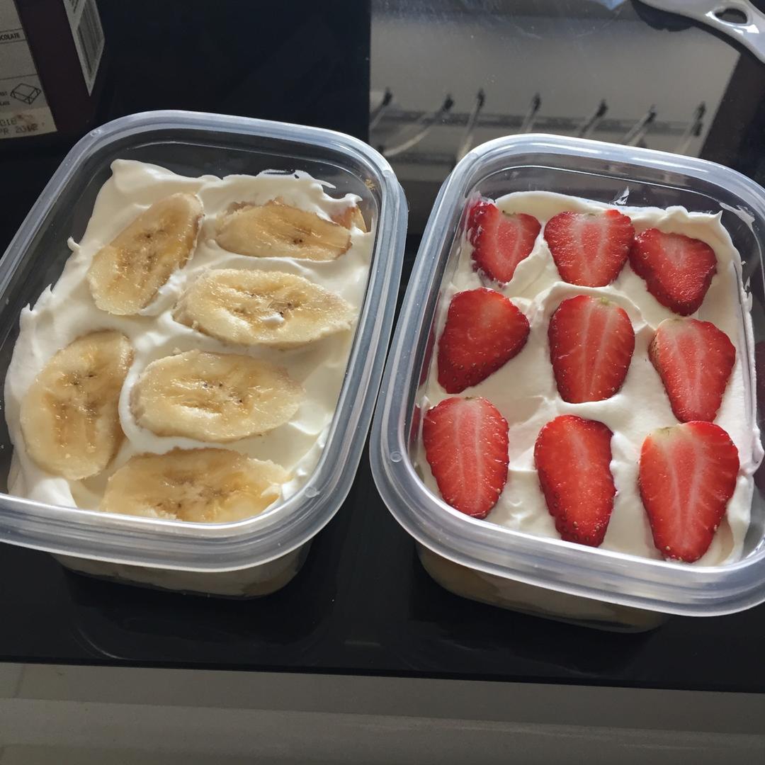 简单快手的便当饭盒水果盒子蛋糕