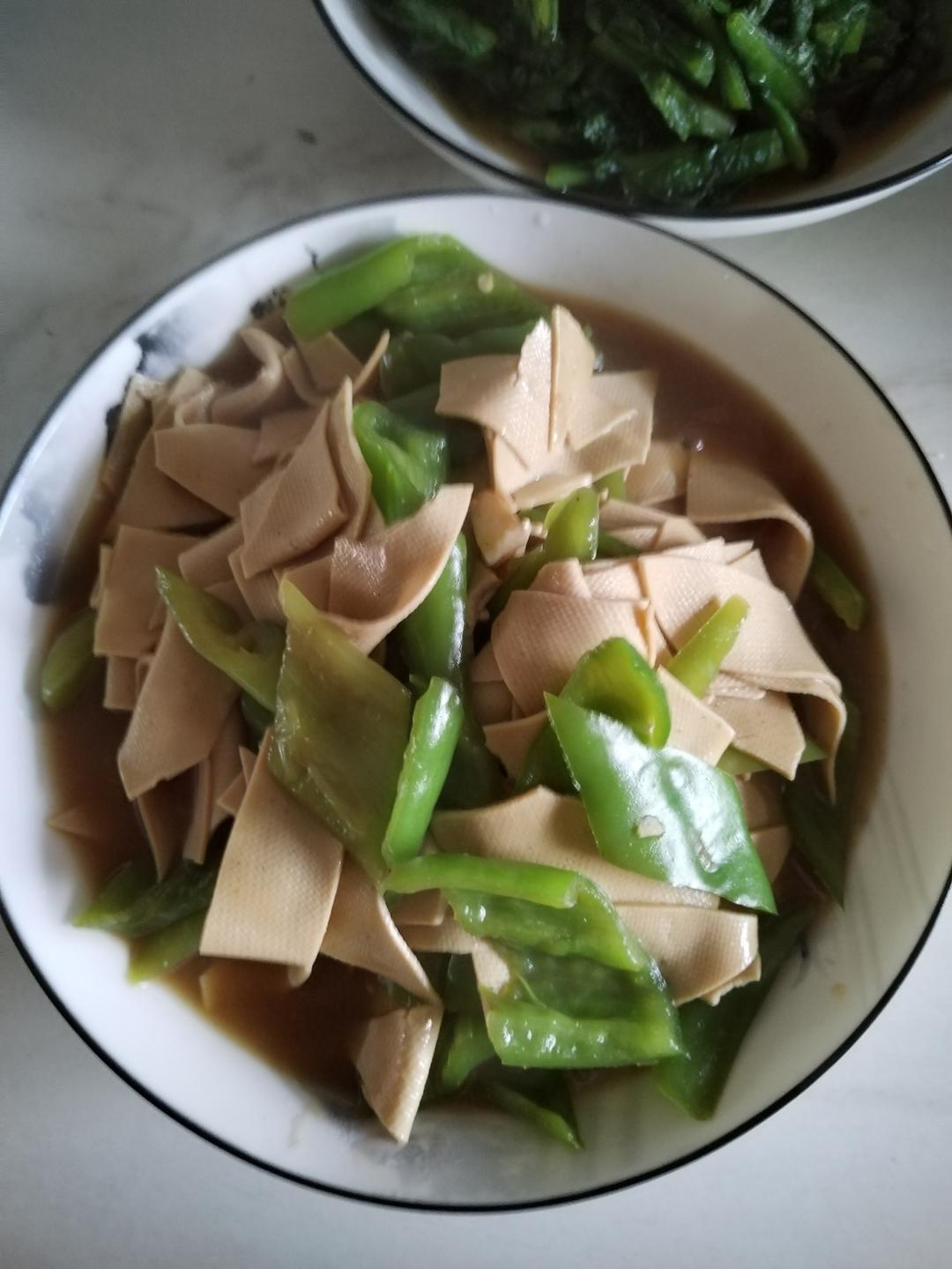 东北人最爱的国菜 尖椒干豆腐