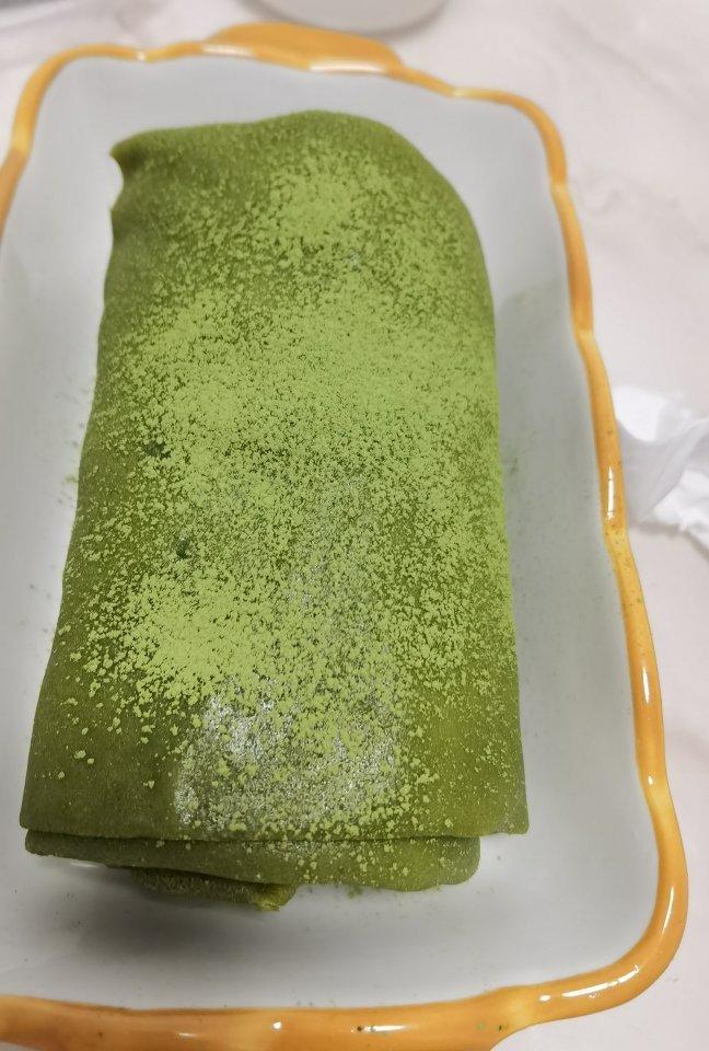 抹茶毛巾卷