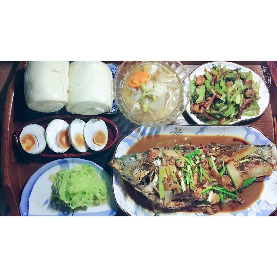 家常红烧鱼