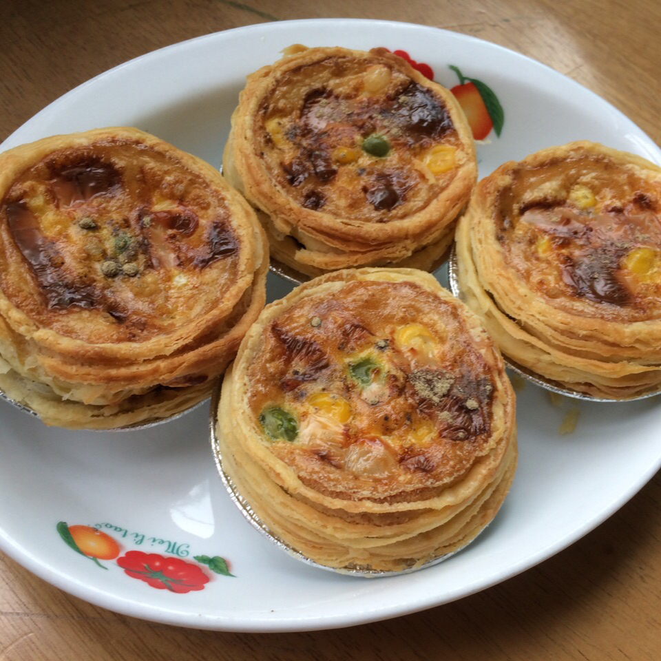 黑胡椒火腿芝士蛋挞