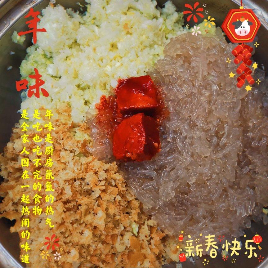 天津过年素馅水饺