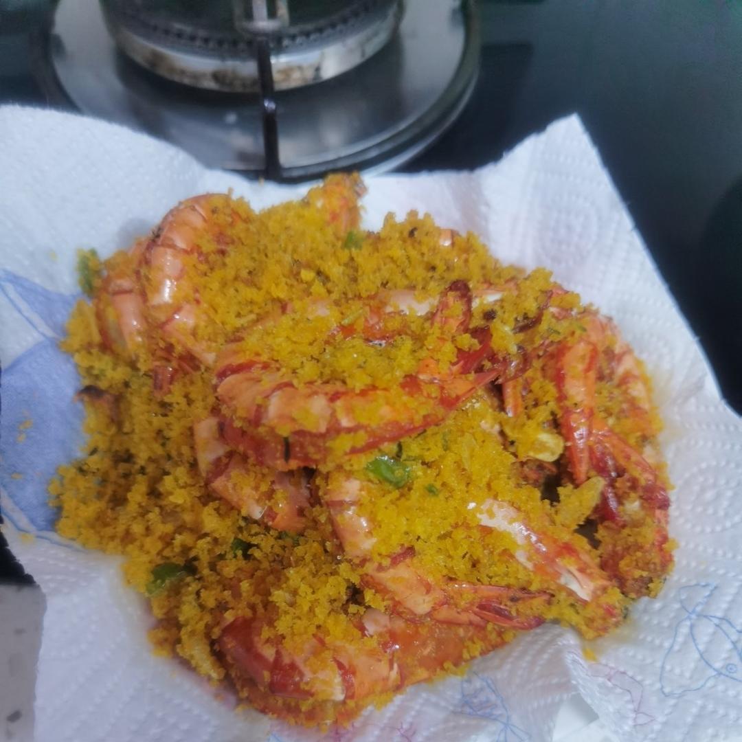 避风塘草虾