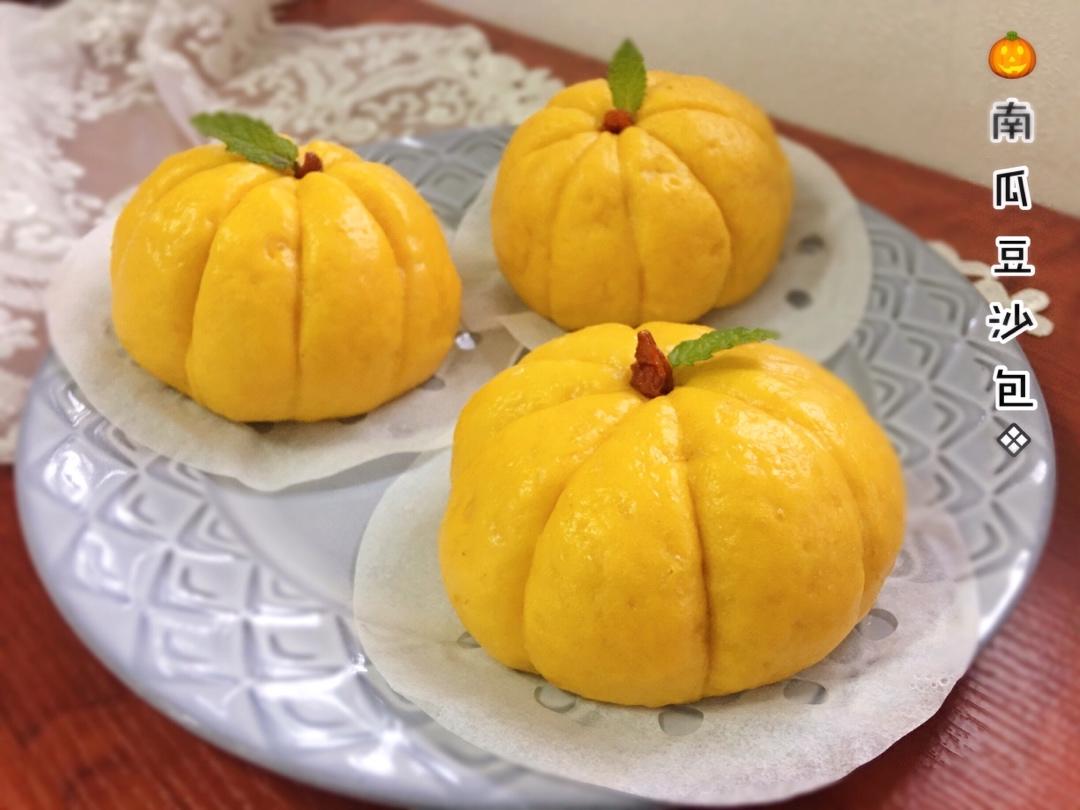 南瓜花样馒头