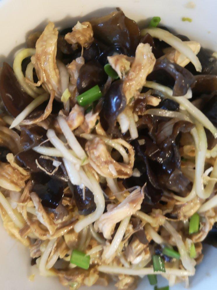 减脂健身｜凉拌手撕鸡丝（香辣&麻油版）