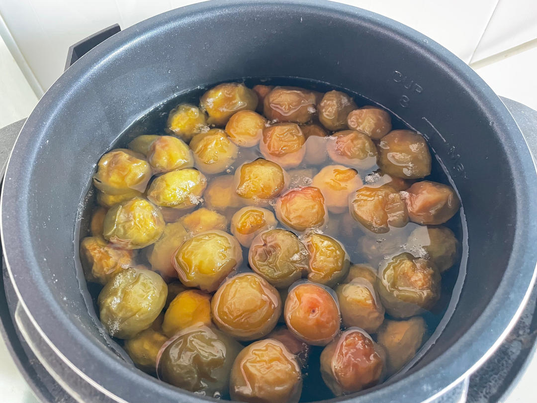 电饭锅自制青梅露