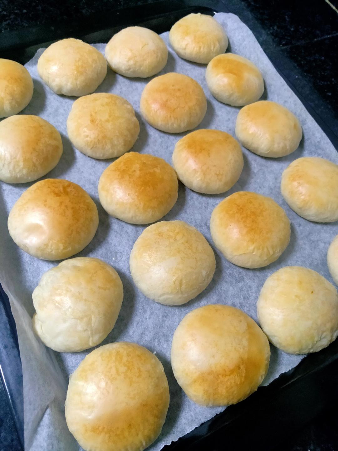 酥皮绿豆饼   酥得掉渣渣