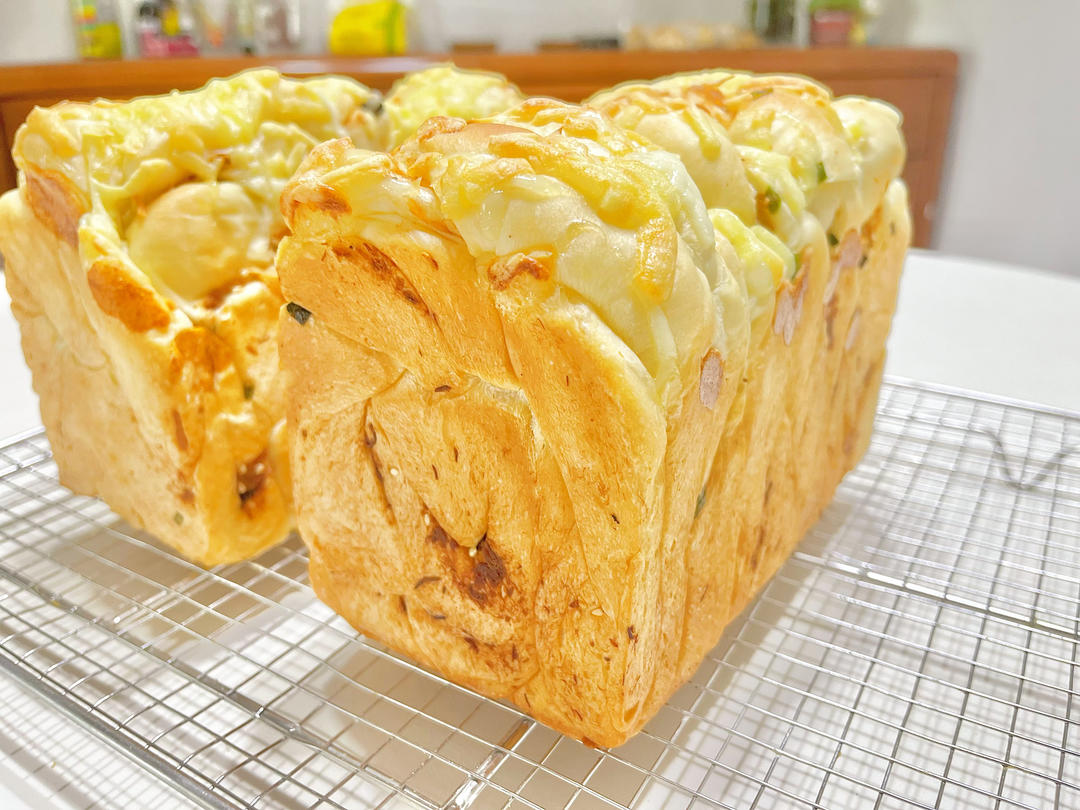 肉松吐司【超多料香爆马苏里拉】