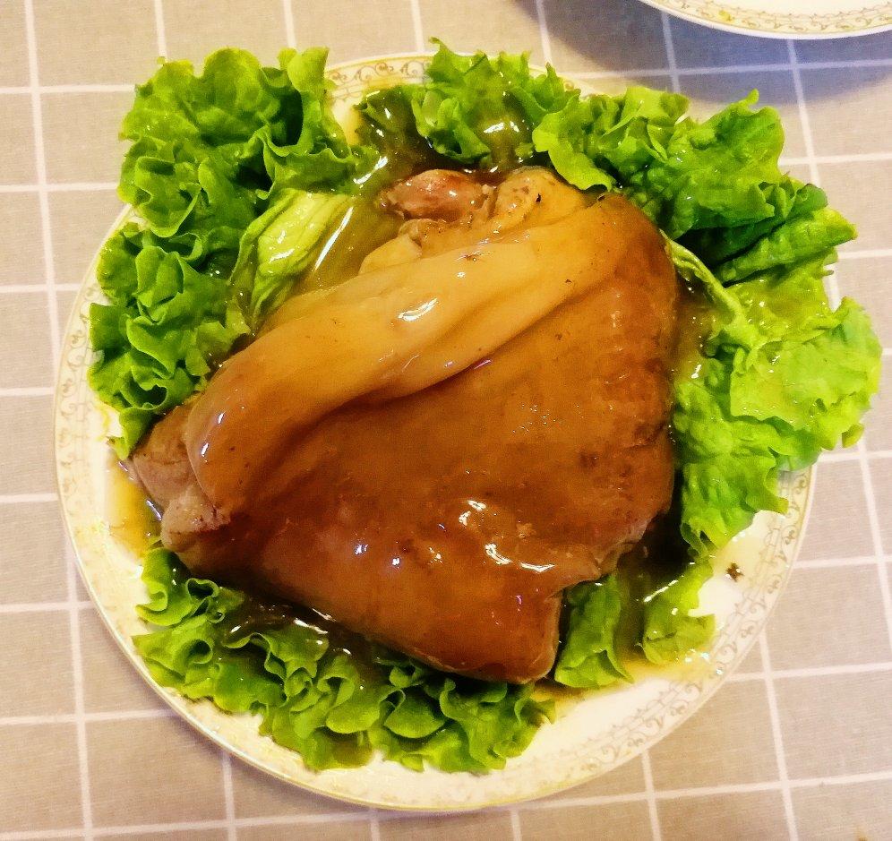 老丁的私房菜－家常红烧肘子