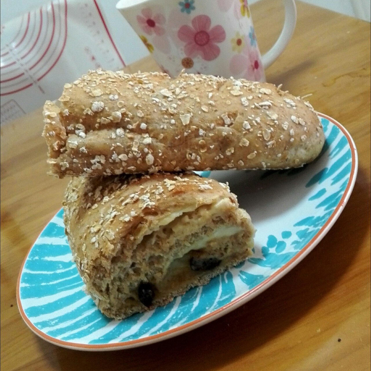 全麦杂粮乳酪面包
