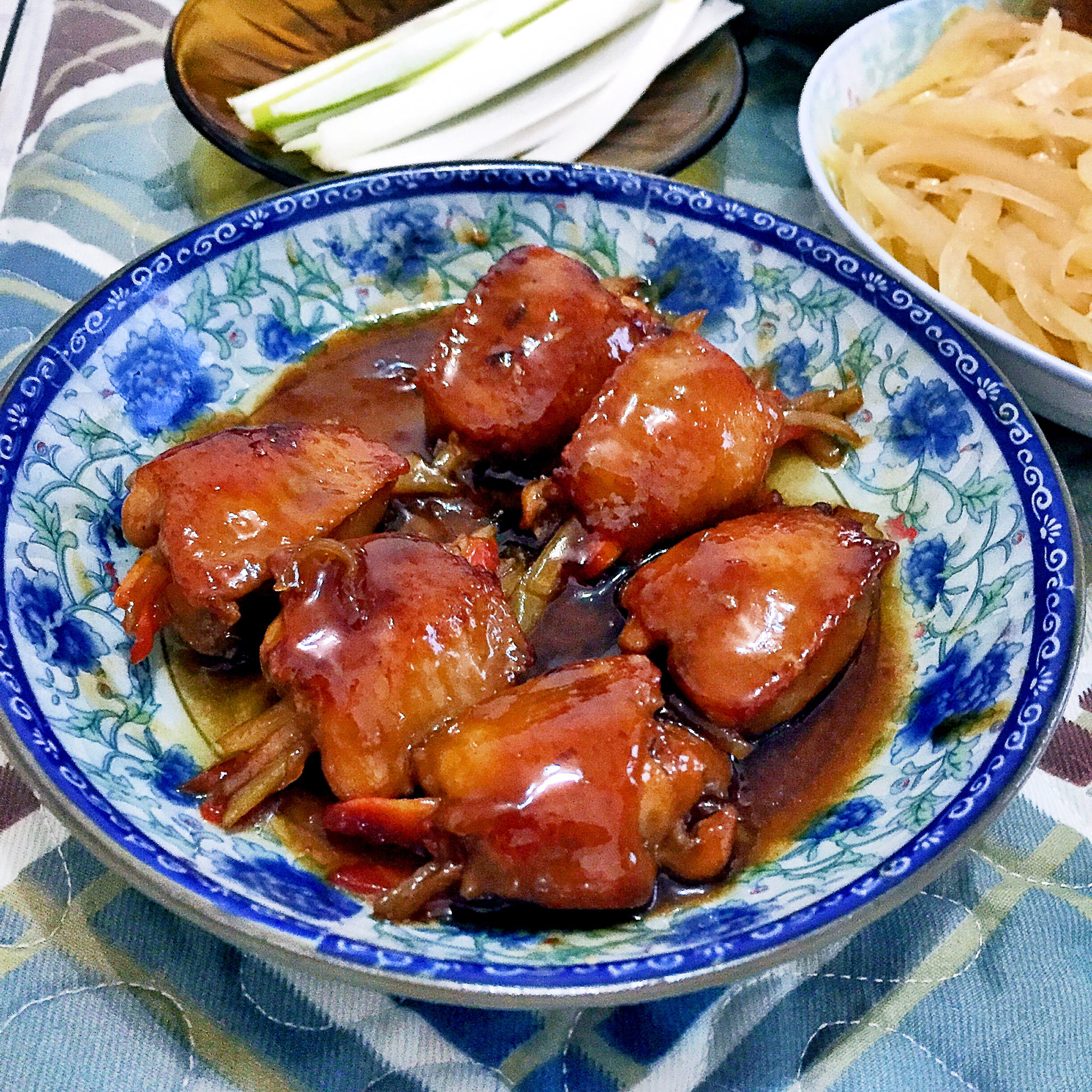 时蔬酿鸡翅
