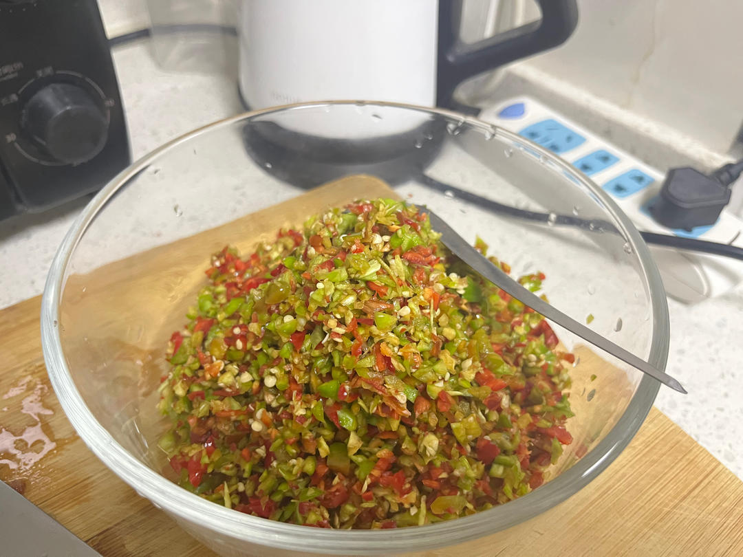 家传手艺～辣子夹馍的做法 步骤4