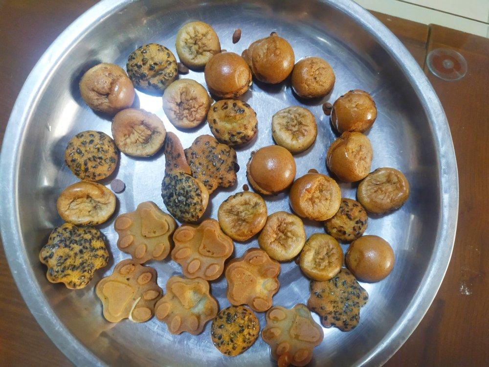 芝麻薄脆蛋白饼干