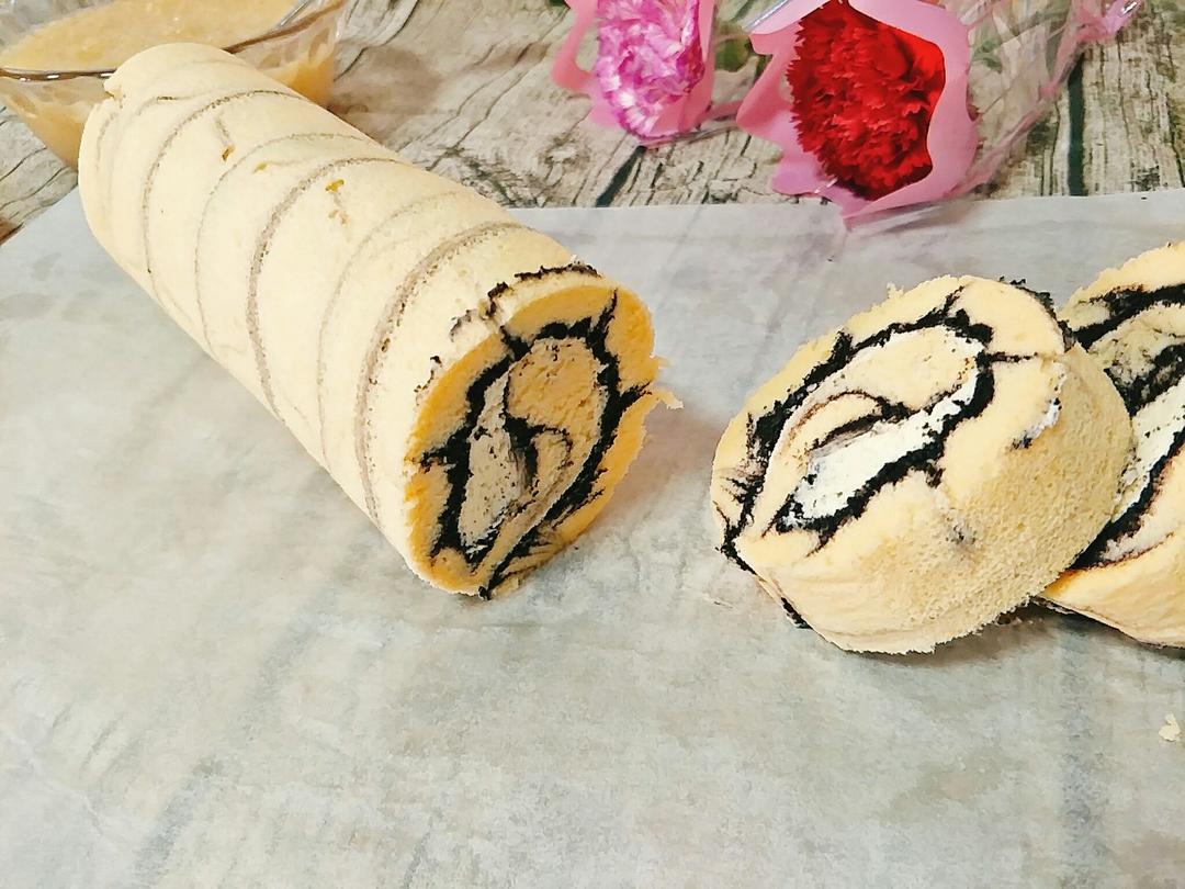 黑旋风蛋糕卷---双色变式超好看【又名风火轮儿~】17.3.10修订