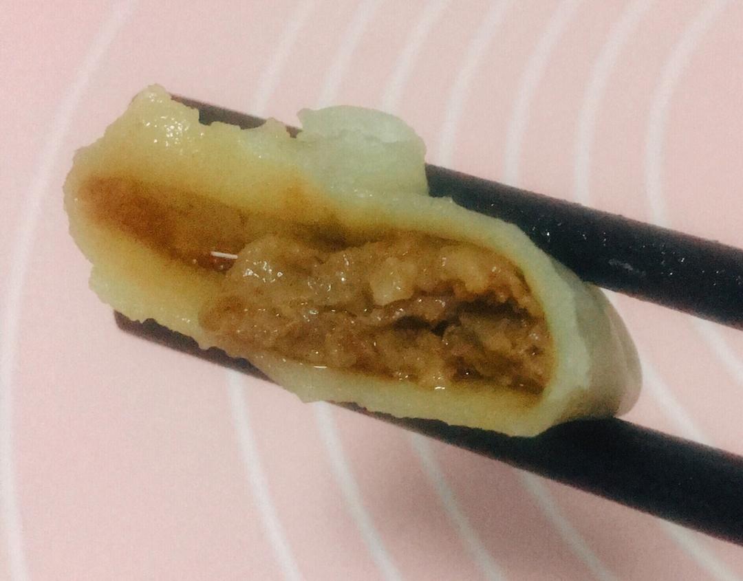 满满汁水的肉馅