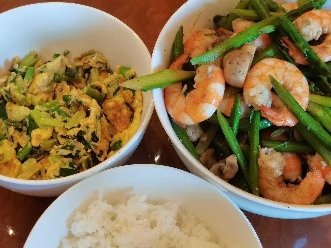 虾仁芦笋（清甜如初夏）