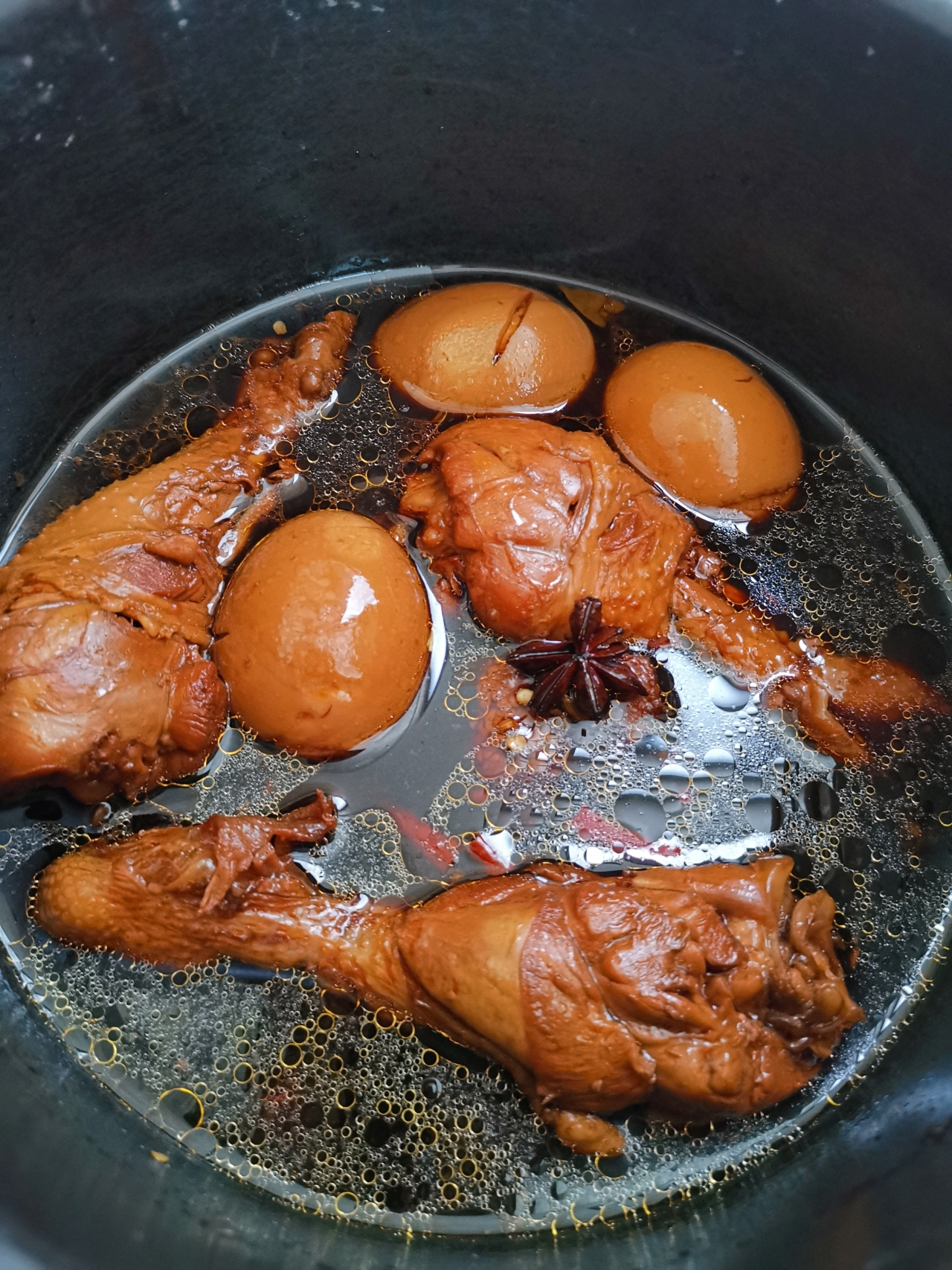 爆好吃的卤鸡腿 卤蛋❗电饭煲 炒锅都可以做~