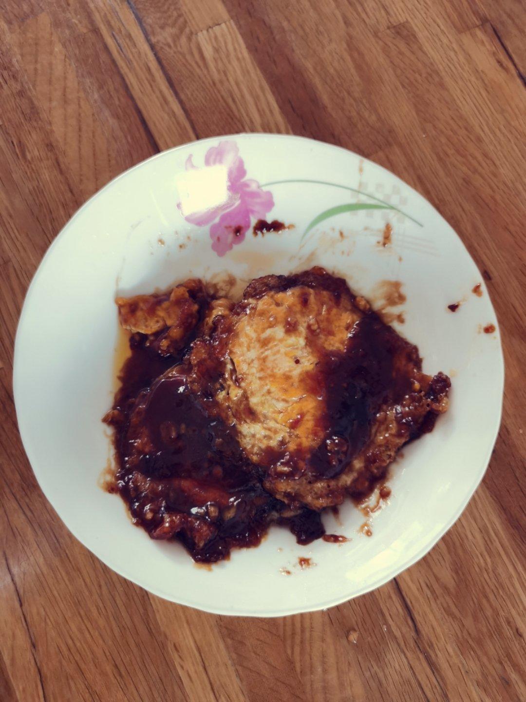 鸡蛋神仙吃法～给肉都不换的糖醋荷包蛋