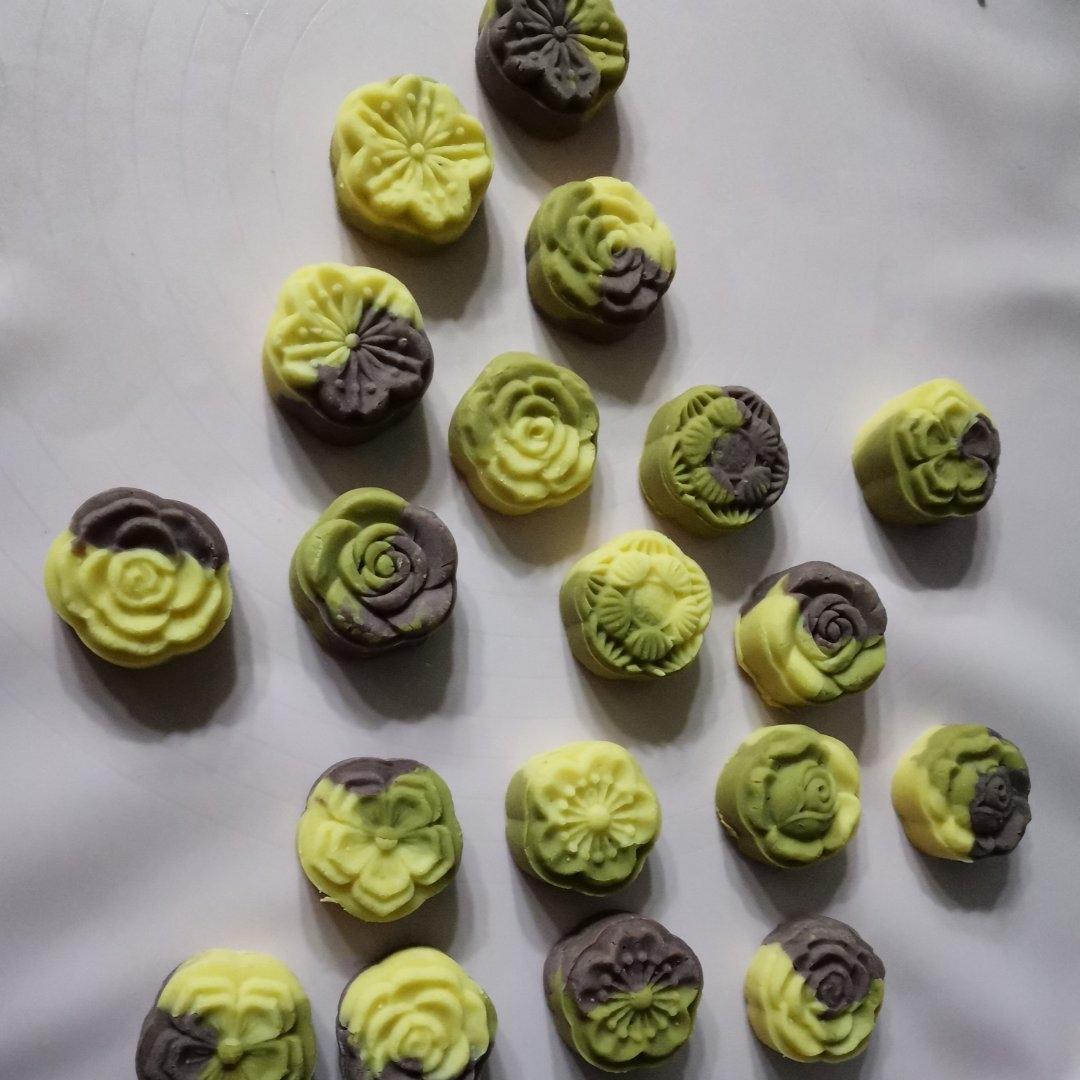 奶香绿豆糕（无豆腥味，超快手不麻烦）