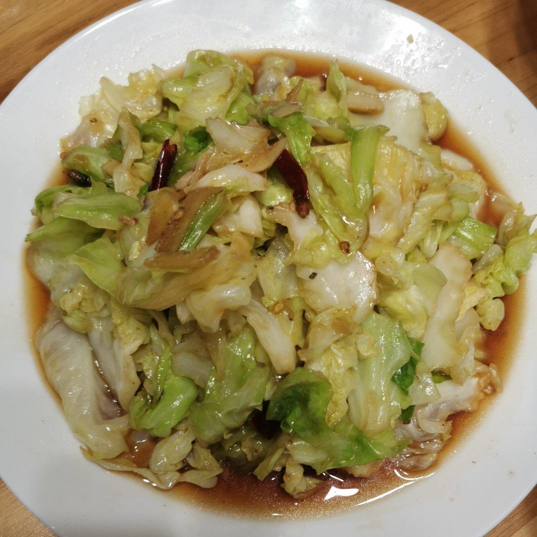 干锅手撕卷心菜
