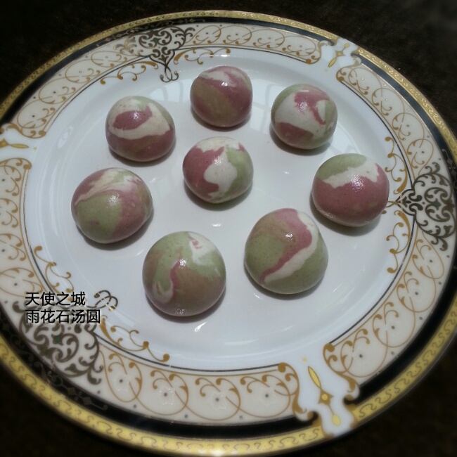 八宝雨花石汤圆